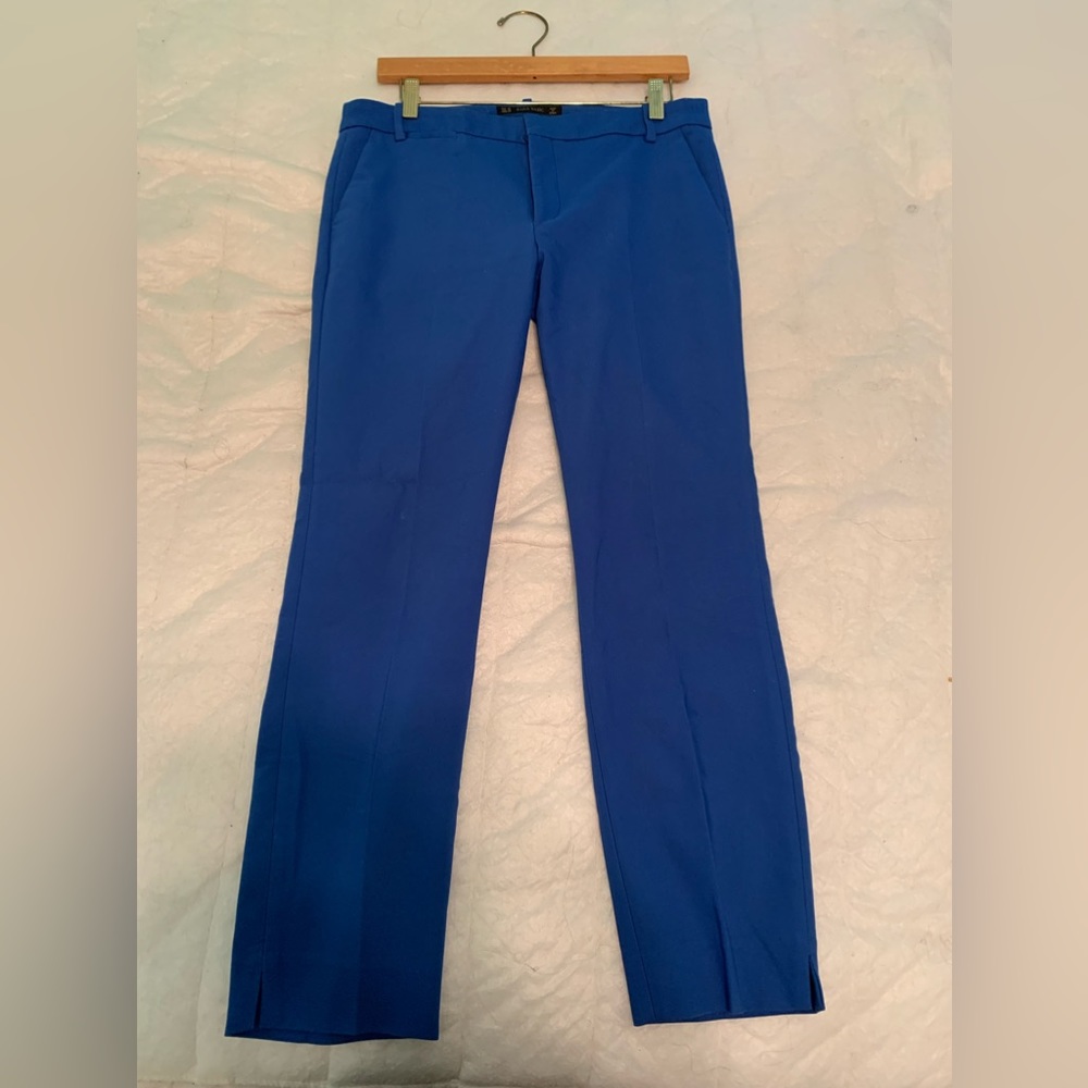 Zara basic royal blue size 6 pants